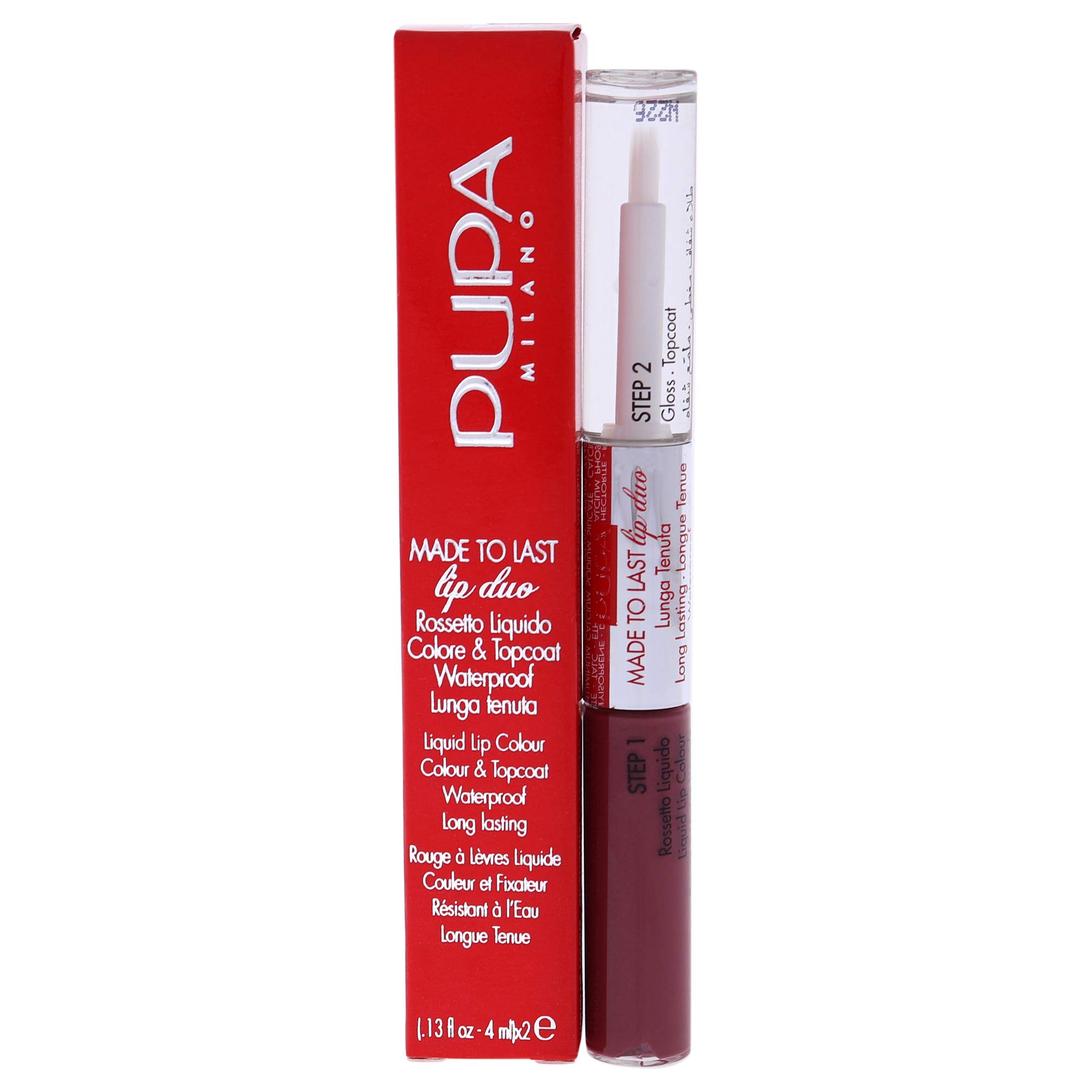 Pupa Milano Made To Last Lip Duo - 015 Nude Set For Women 0.13 oz Lipstick