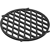 Onlyfire Cast Iron Grid Pattern Cooking Grate Fits for Weber Gourmet BBQ System