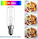 SCNNC Cooker Hood Light Bulbs 220V 40W E14 2700K Warm White 2 Pack view 4