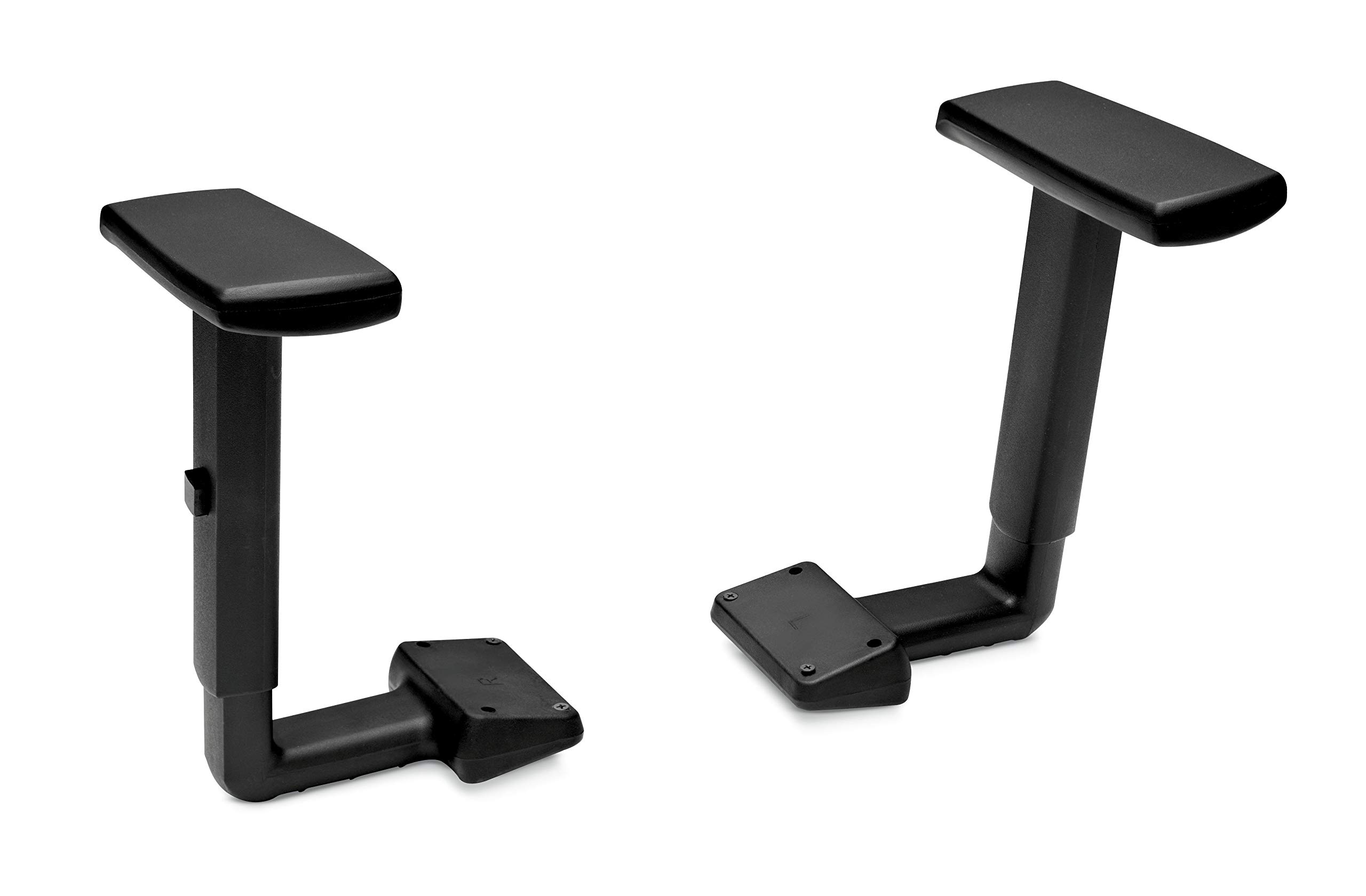 HON Height-Adjustable T-Arms for Volt Series Task Chair, Black (5795T)