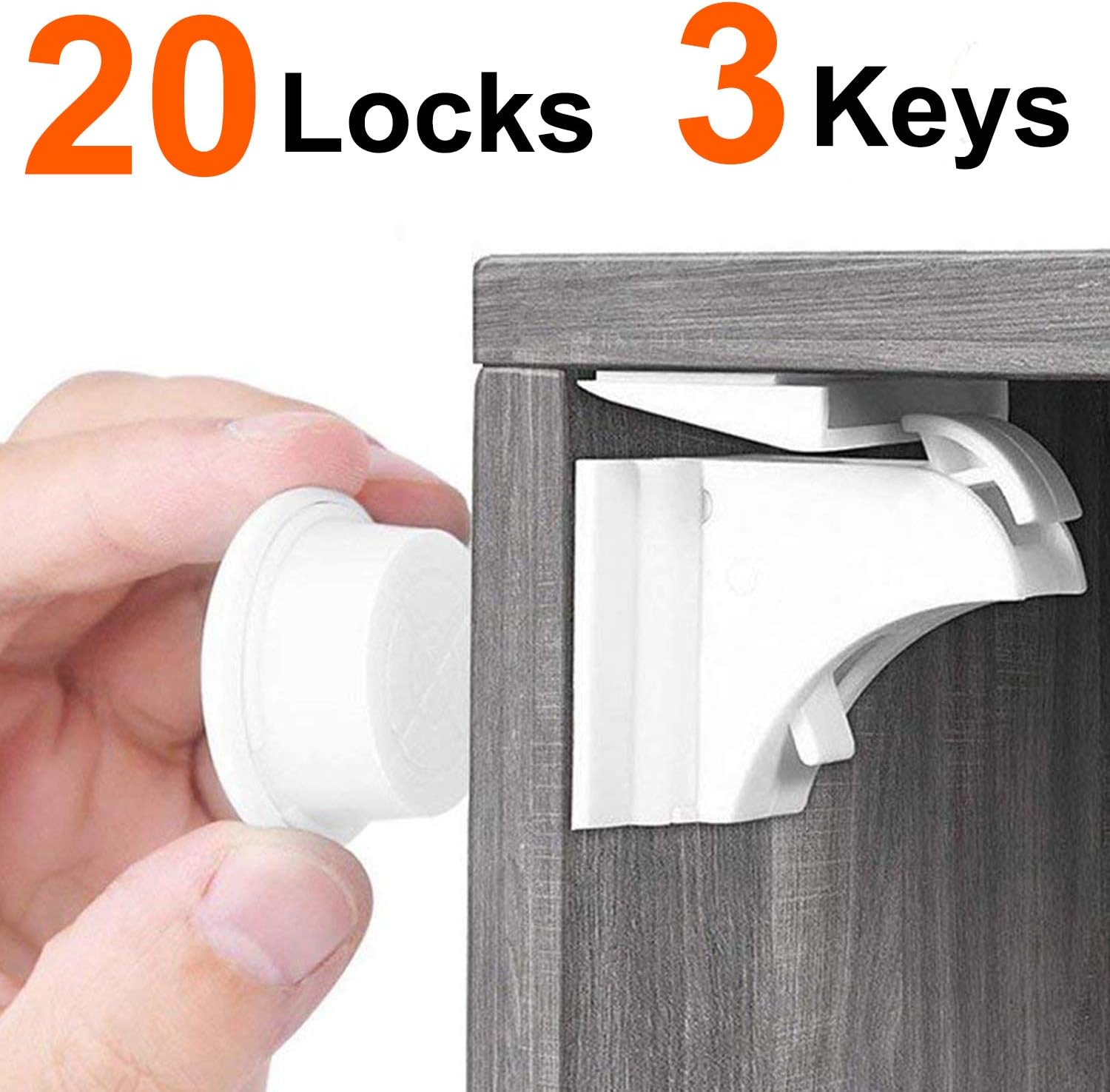 Amazon Com Baby Proofing Magnetic Child Safety Locks For Cabinet