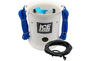 Ice Eater Submersible Pond & Lake Deicer for Boat Docks & Marinas, Winter Water Pump for Circulation & Aeration, P250 1/4 Horsepower - 50 Ft Cord 115V