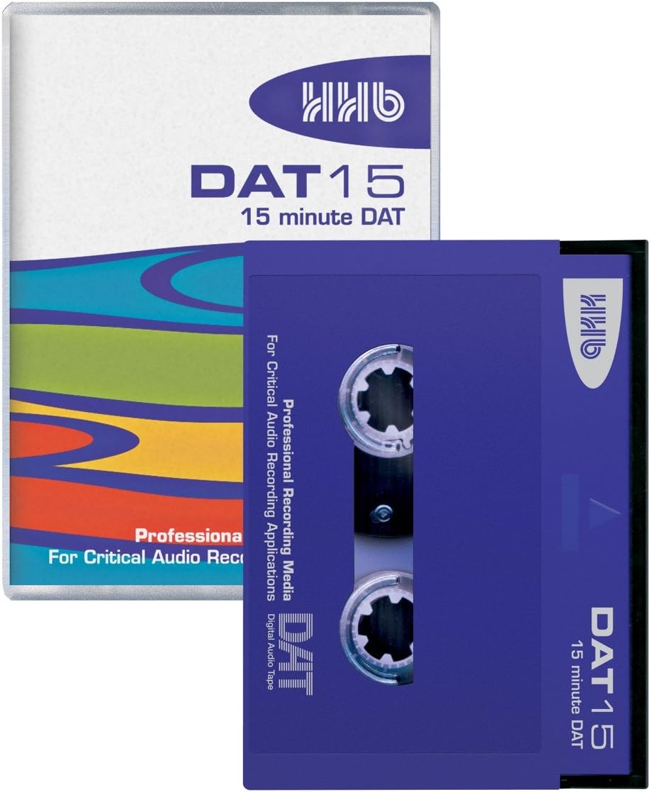 10 x Brand New HHB Professional Quality 15min DAT Digital Audio Tape Cassettes