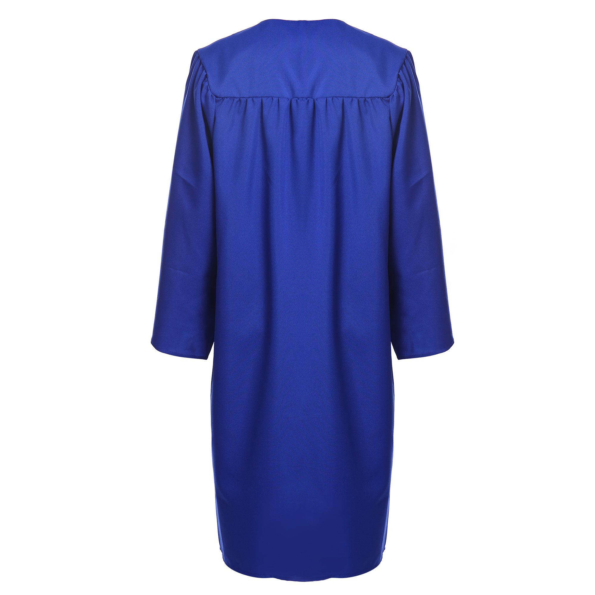 Newrara Graduation Gown Cap Tassel Set (Large 51(5'6"5'8"), Blue) on