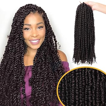 Amazon Com 9 Packs Pretwisted Passion Twist Crochet Hair Water