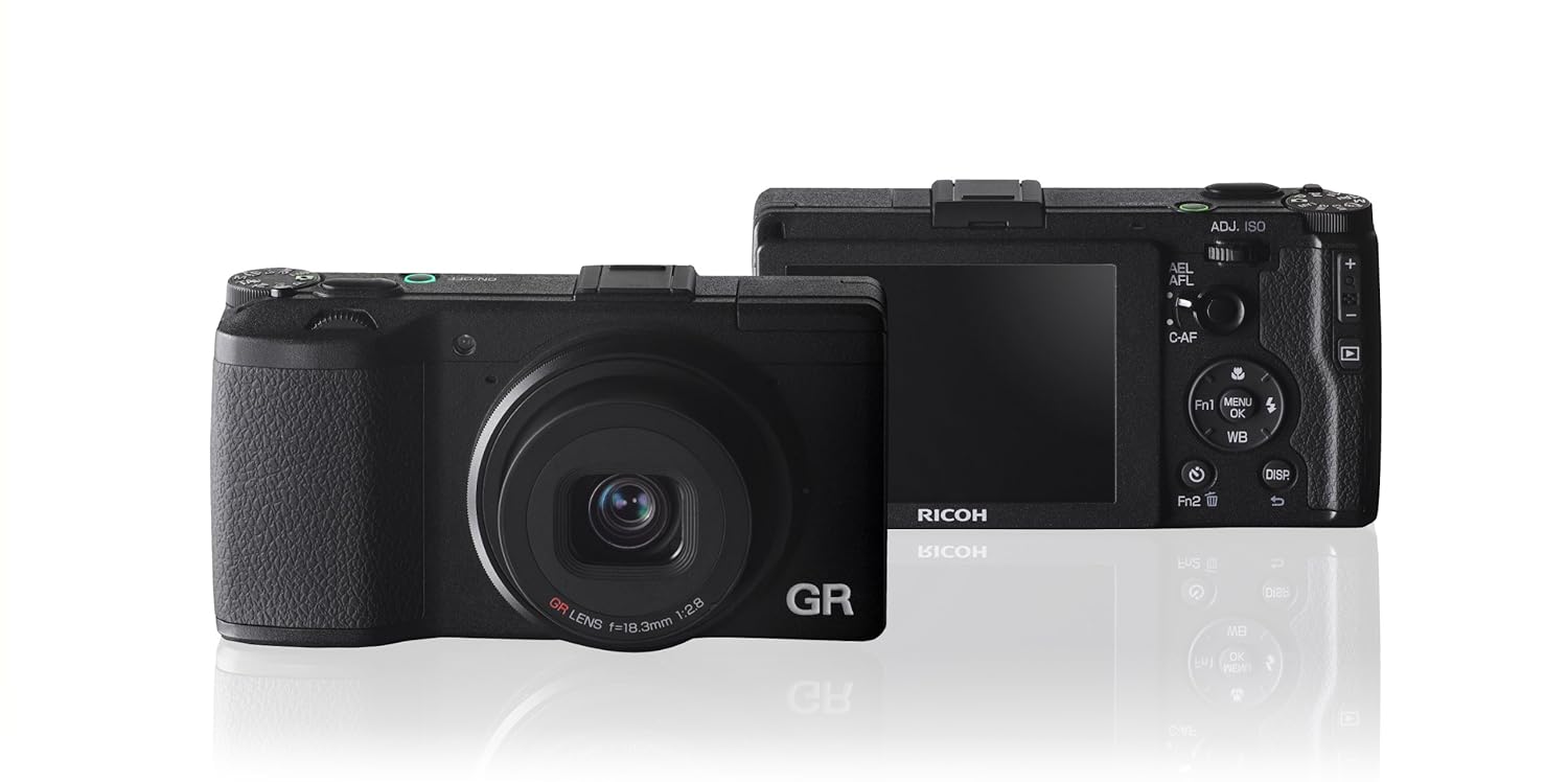 Amazon.com : Ricoh GR 16.2 MP Digital Camera with 3.0-Inch LED Backlit  (Black) : Point And Shoot Digital Cameras : Camera & Photo