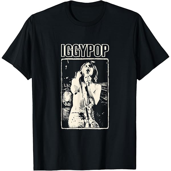 Amazon.com: Iggy Pop Lust for Life T-Shirt : Clothing, Shoes & Jewelry