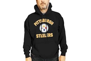 Team Fan Apparel NFL Adult Gameday Hooded Sweatshirt - Poly Fleece Cotton Blend - Stay Warm and Represent Your Team in Style