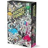 Factory Funner - Board Game - 1-6 Players - 20-40 Minute Play, 1-6 Players | Factory Funner Board Game | Tile-Laying Puzzle | 40 Min | Tableau-Building Factory Game - Build Efficient Production Chains