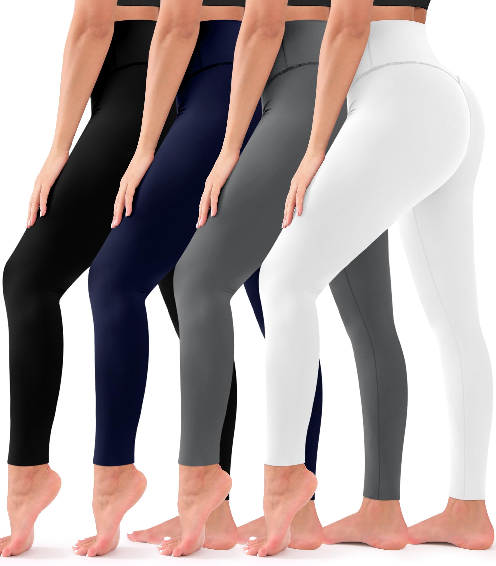 Photo 1 of ***NO WHITE LEGGINGS***
Laite Hebe 3 Pack High Waisted Leggings for Women- Soft Tummy Control Slimming Yoga Pants for Workout Running