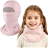 BAISEN Kids Balaclava Ski Mask for Skiing Cycling, Cold Weather Neck Warmer Windproof Thermal Face Mask for Boys/Girls