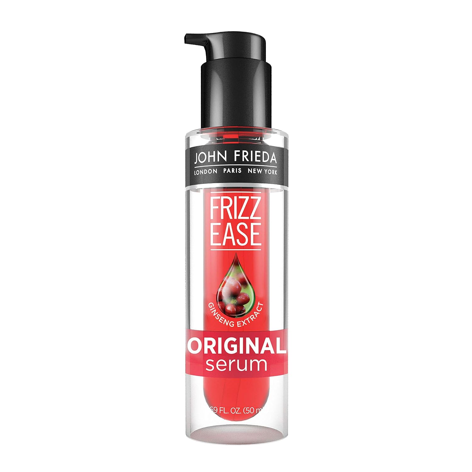 John Frieda Frizz Ease Original 6 Effects Serum, 1.69 Ounces, Clear, 50 ml (Pack of 1)