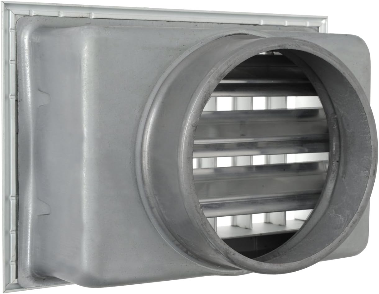 The gcsib1813100-y Ventilation Grill Built-in for Fireplaces Aluminium Varnished White, 180 x 130 mm, Alluminio Verniciato Bianco - Image 4