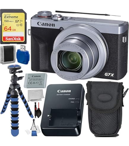 Amazon.com : Canon PowerShot G7 X Mark III Camera w/ 1 Inch