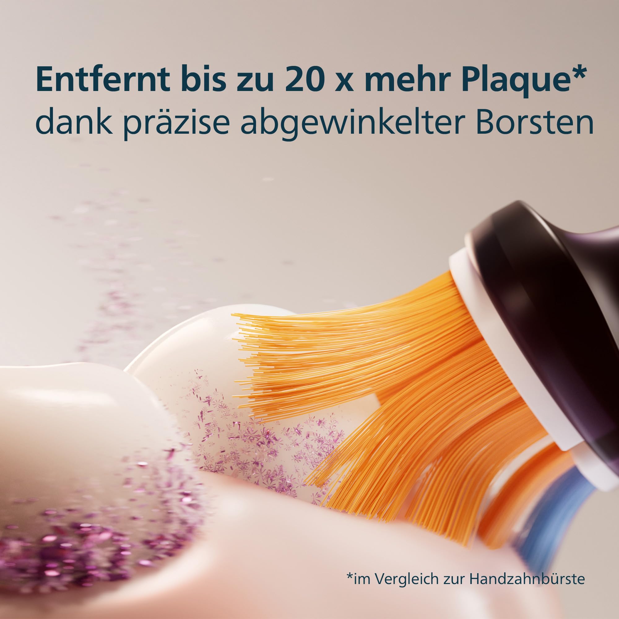 Philips Sonicare A3 Premium All-in-One, Original Ersatzbürstenköpfe, Schwarz, 6er-Pack, HX9096/88 3