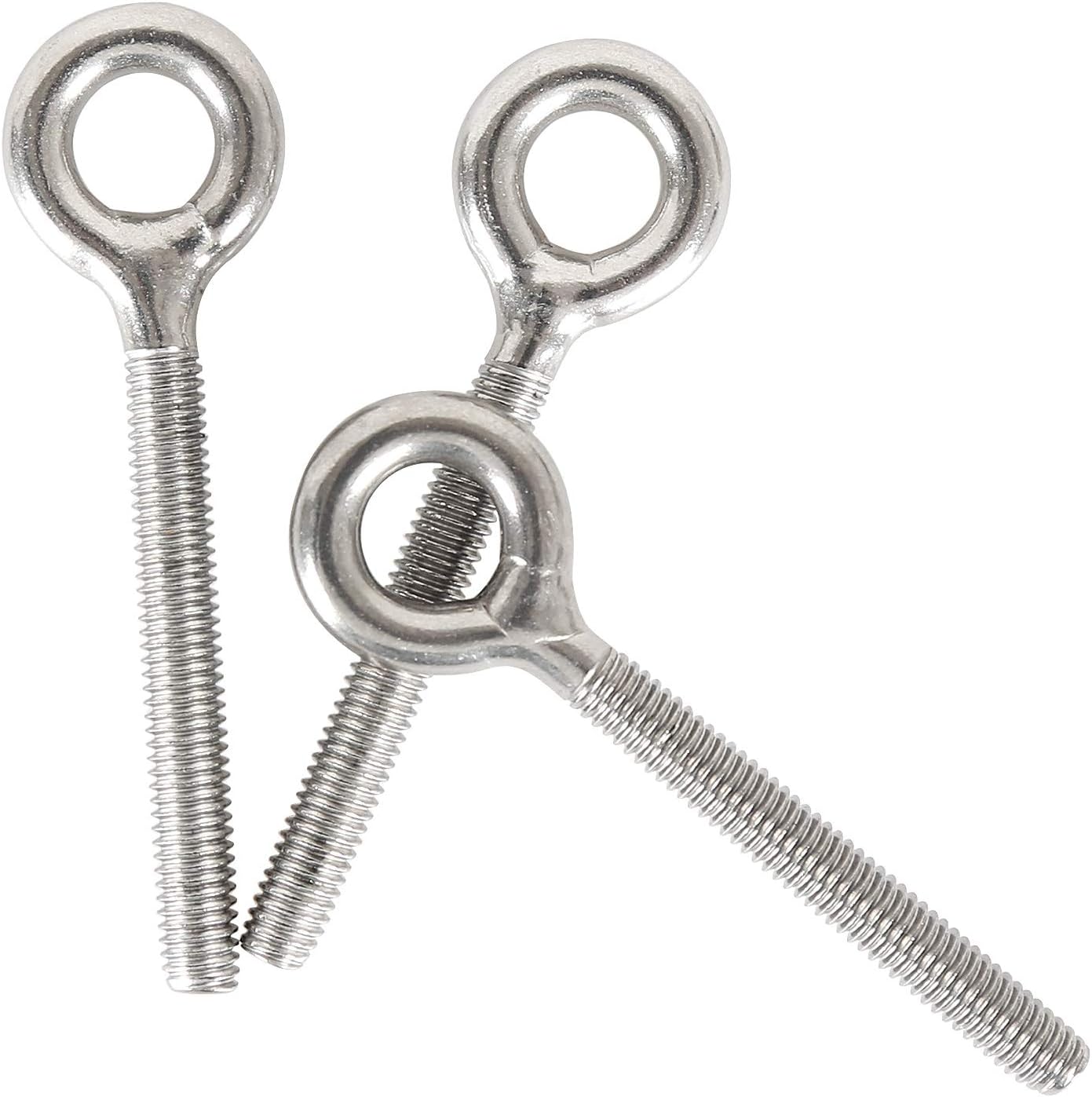thumbnail image 2 of SecureFix Direct 10mm Stainless Steel Ring Eye Bolt – Long Shank – Marine Grade 2 of 5