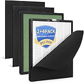 PU-P08 Replacement Filter Compatible with Odec PU-P08 Air Purifier,H13+Activated carbon+Pre-Filters,2-Pack