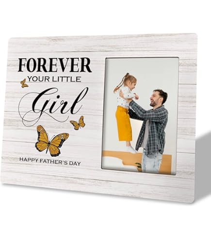 Daddy And Me Photo Album ZIIUFRN Grandpa Picture Frame, Father's