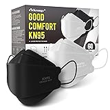 Keangs KN95 Face Masks 60 Pack, Breathable