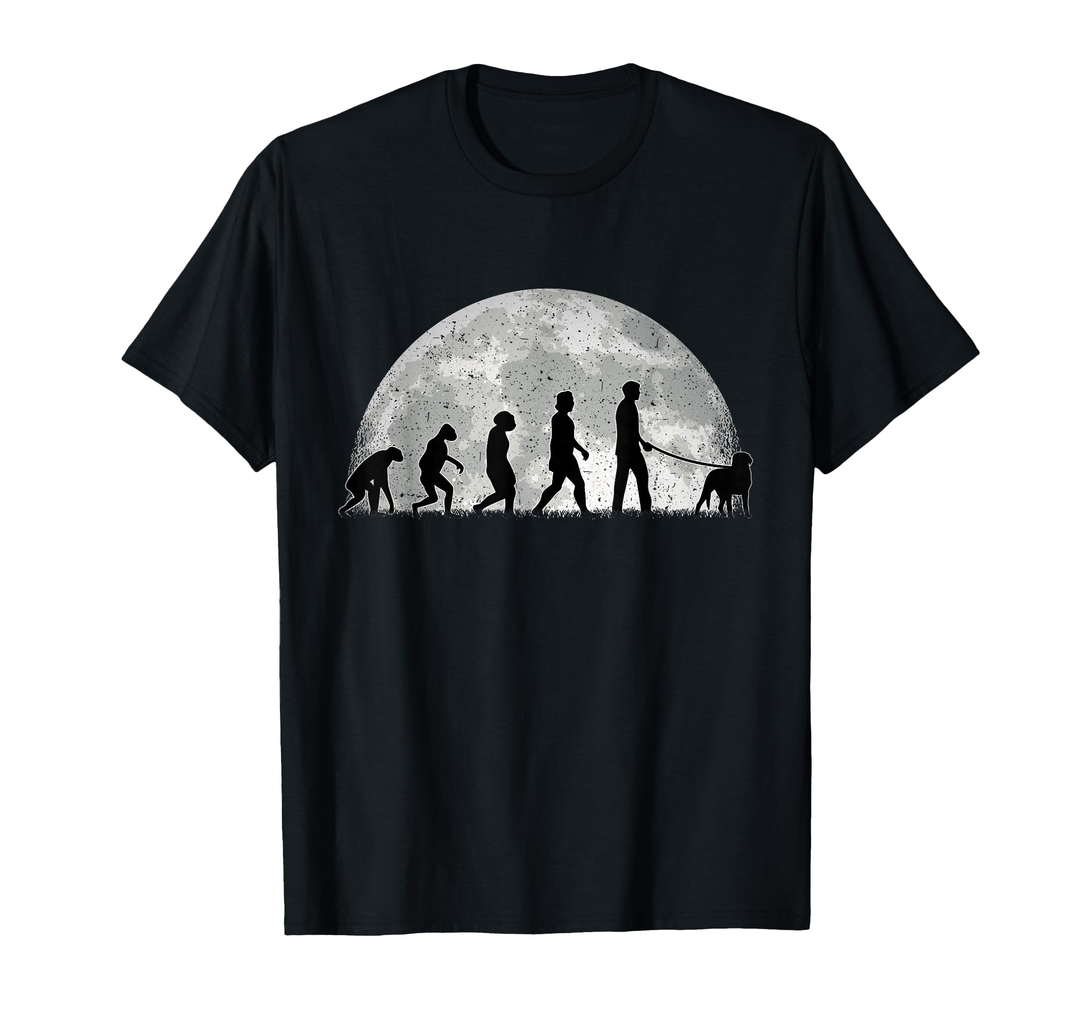 Appenzeller Mountain Dog Moon Evolution Swiss Farm Dog T-Shirt