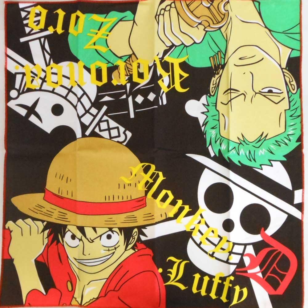 Amazon Co Jp ワンピース ルフィ ゾロ マルチクロスアニメキャラクターグッズ お弁当布 ナフキン 通販 ホーム キッチン