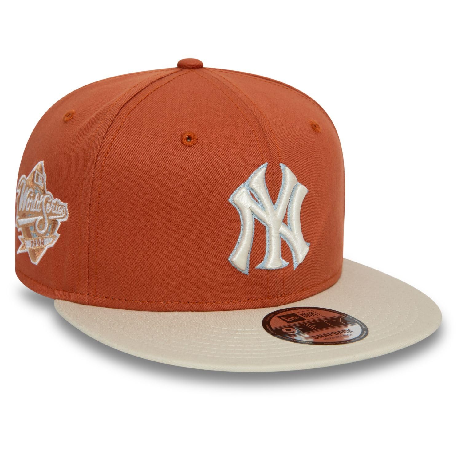 New Era 9Fifty Snapback Cap - Cooperstown New York Yankees - S/M Brown