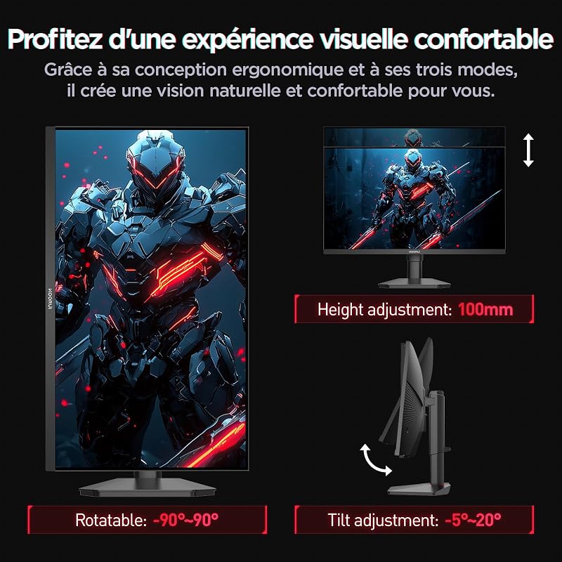 Ecran PC Gamer 27 Pouces IPS QHD HDR400 320Hz Moniteur G2721E