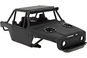 MEUS RACING TRX4M Body Ripper Chassis Kit for TRX4M Defender/Bronco/K10/F150 High Trail 1/18 RC Crawler Car (MEX40-Black)