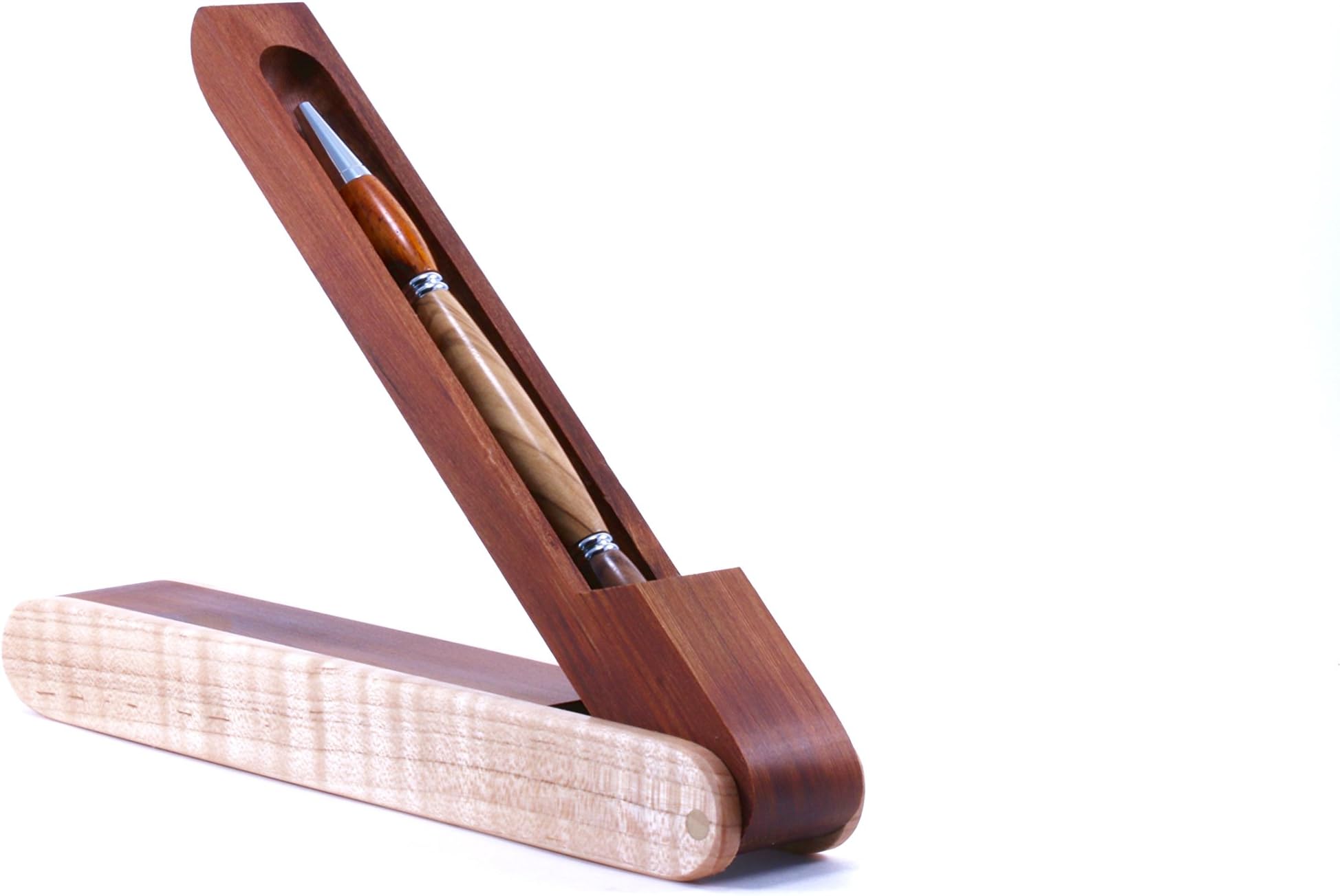 Wooden Folding Pen Display Box
