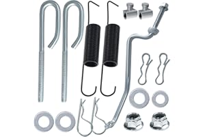 GX24864 GX20497 Mower Deck Lift Linkage Kit, GX21582 GX20377 Mower Deck Belt Tension Spring Fit for John Deere Tractors 102, 