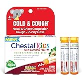 Chestal Kids Cold & Cough Pellets for Nasal & Chest Congestion, Fitful Cough, Sneezing, Occasional Minor Sore Throat, and Runny or Stuffy Nose - 2 Count (160 Pellets)