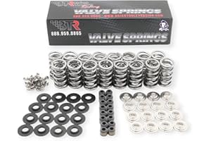 DYNOSTY Brian Tooley Racing BTR LS .660" Dual Valve Springs Platinum Kit with Retainers SK001 (Titanium)