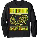 Bufo Alvarius Toad is My Spirit Animal Shirt Long Sleeve T-Shirt