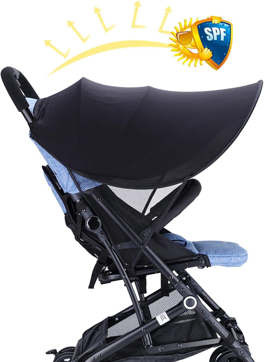 pram canopy extender