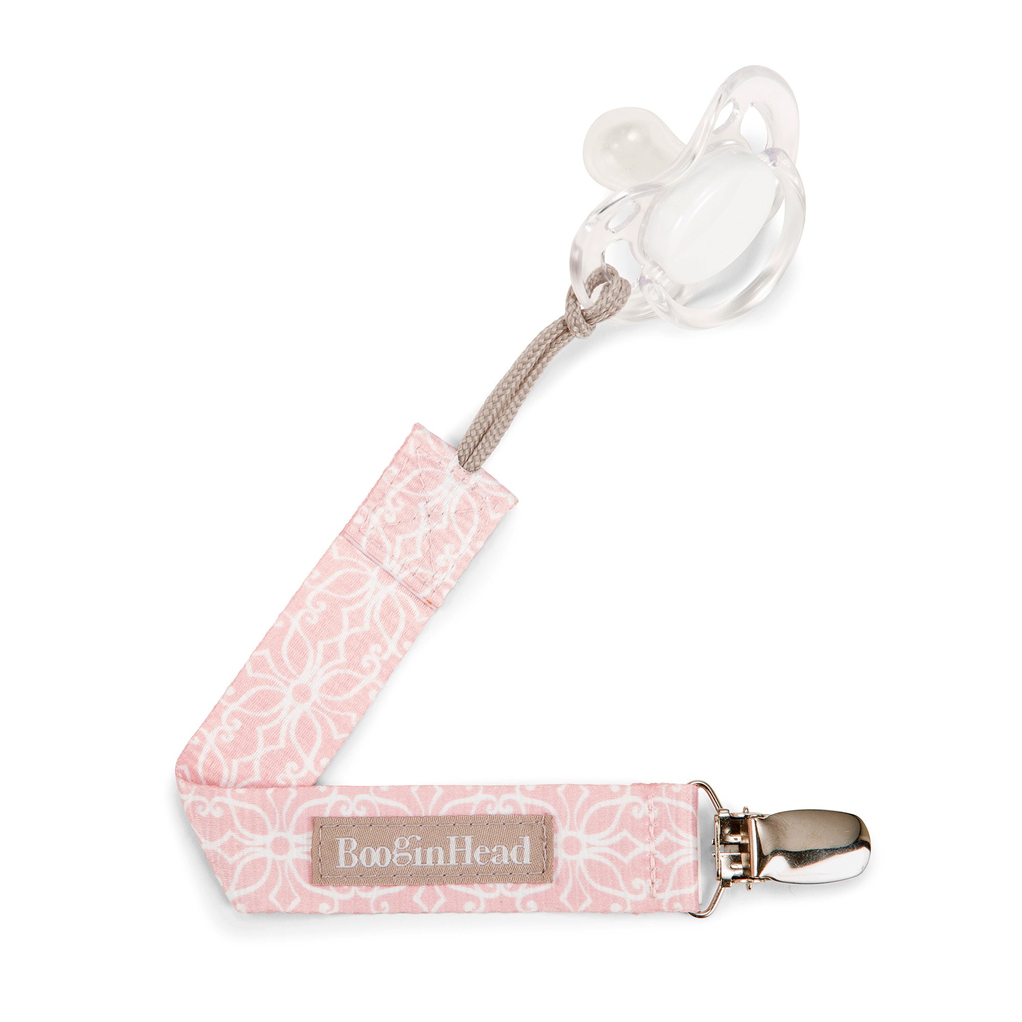 BooginHead PaciGrip Pacifier Clip Delicate Dot Green
