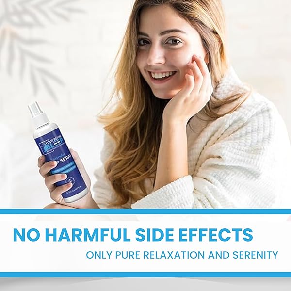 NATURAL SLEEP SPRAY WITH LAVENDER AND CHAMOMILE – BED SPRAY FOR SLEEPING, RELAXATION – DEEP SLEEP PILLOW SPRAY WITH NATURAL LAVENDER ESSENTIAL OIL – 3.3 FL OZ