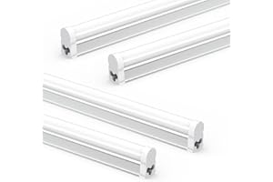 JESLED T5 LED Ceiling Light, 3FT, 6500K Super Bright White, Linkable Shop Lights, 16W, 1900LM, 3 Foot LED Tube Lights for Gar