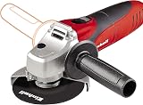 Einhell TC-AG 115 500W 115mm Angle Grinder Red 12,000 rpm Spindle Lock view 2