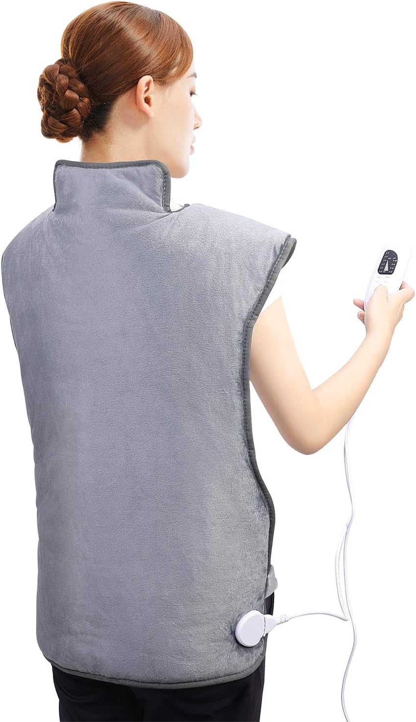 Heating Pad for Back and Shoulder Pain Relief, Electric Heat Pads Warm