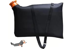 MWEDP 50026858 WGBAG500 Trivac Leaf Collection Bag Compatible with Worx Blower Vacuum Cleaner WG500, WG501, WG502, WG505, WG508, WG509, WG518 - Replacement Leaf Blower Vacuum Bag 50015035