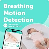 Cubo Ai Sleep Safety Bundle HD Night Vision Monitor Sleep Sensor Pad 1080p view 2