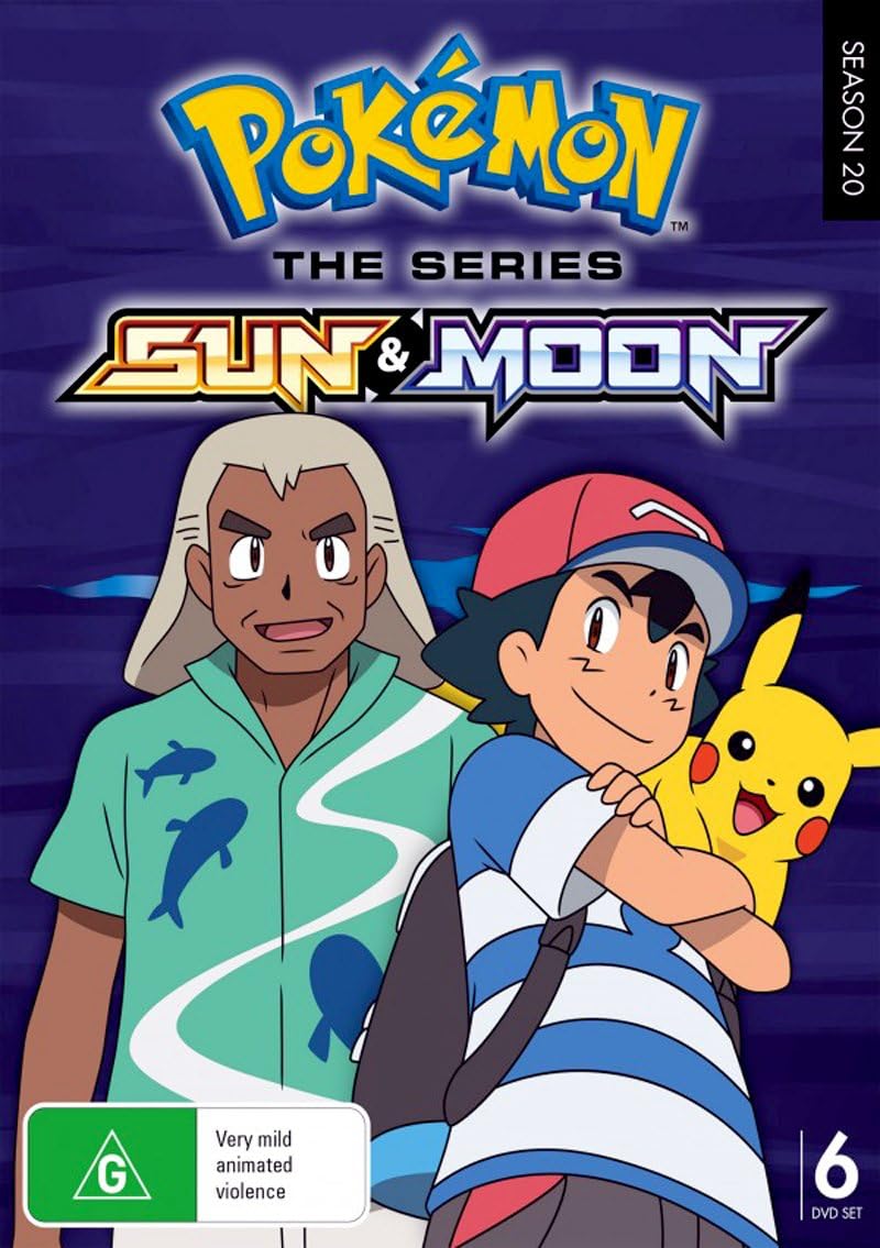 Pokemon The Series Sun & Moon Series Collection Amazon.co.uk DVD