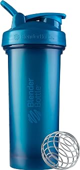 BlenderBottle Classic 830ml Shaker Bottle with BlenderBall Ocean Blue