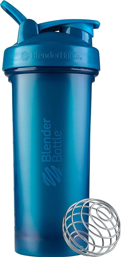 BlenderBottle Classic 830ml Shaker Bottle with BlenderBall Ocean Blue