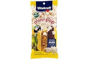 Vitakraft Mini-Pop Corn Cob Bird Treat 6 Ounce (Pack of 1)