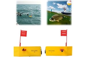 Side Planer Board Fishing Tool, Planer Board for Fishing, Medium Side Planer Board Quick Grip Snap Release for Trolling Boat 