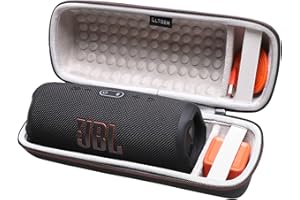 L LTGEM LTGEM Case for JBL Charge 4/JBL Charge 5 Speaker Carrying Case Hard Storage Travel Protective Bag Fits Charger and USB Cable (Velvet Grey)