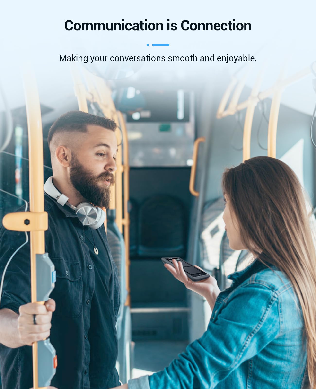 Language Translator Device,AI Inteligente Translator 2025,Support 139 Languages and Accents Portable Instant Translation with 4.1”Screen,Upgraded Chip,16GB Storage Space for Travel Business Learning