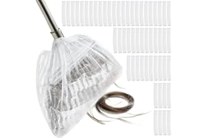 100PCS Disposable Broom Cover Stretchable Dust Hair Catcher Sleeves Non Woven Fabric Hygienic Cleaning Tool for Floors Pet Ha