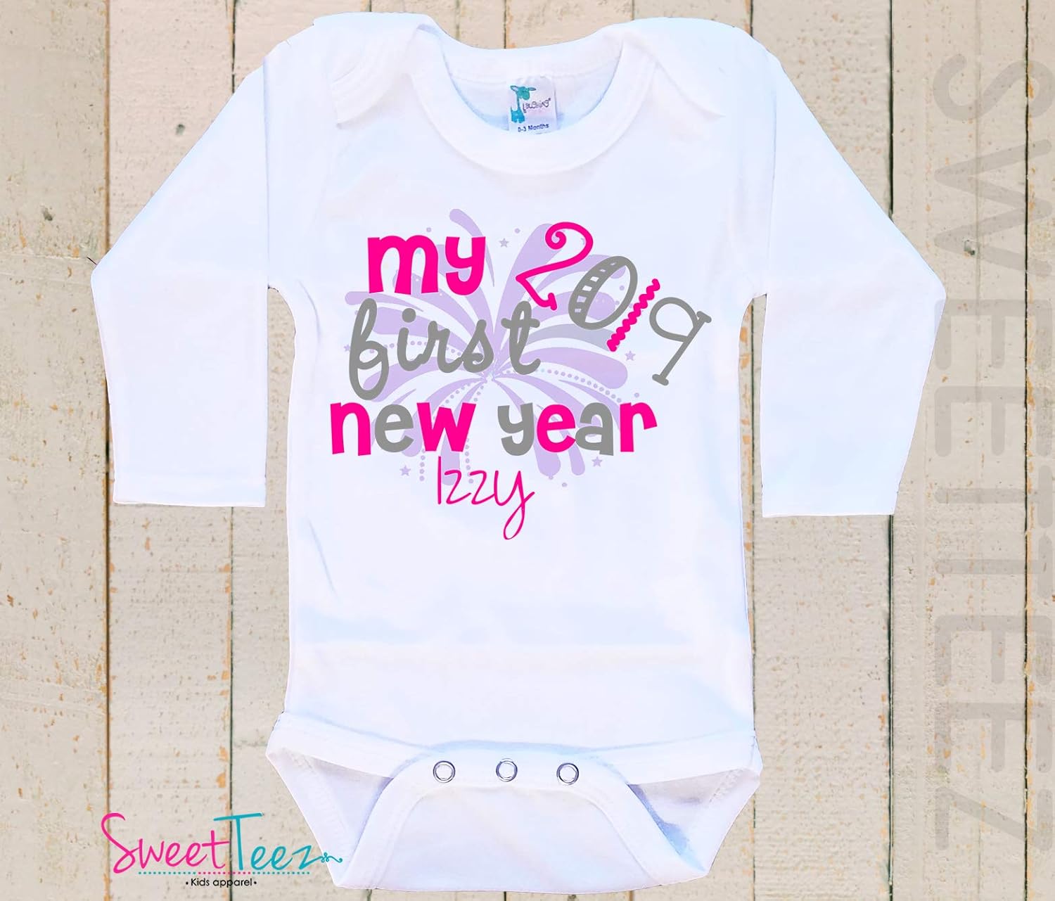 my first new year baby boy outfit